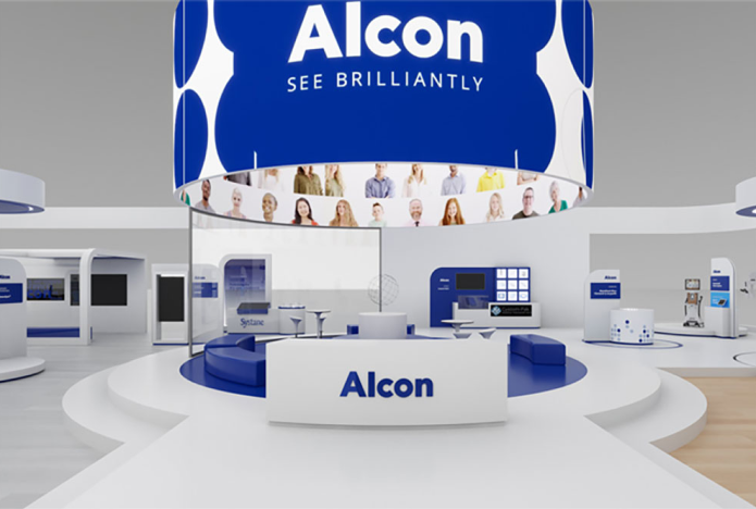 Alcon booth