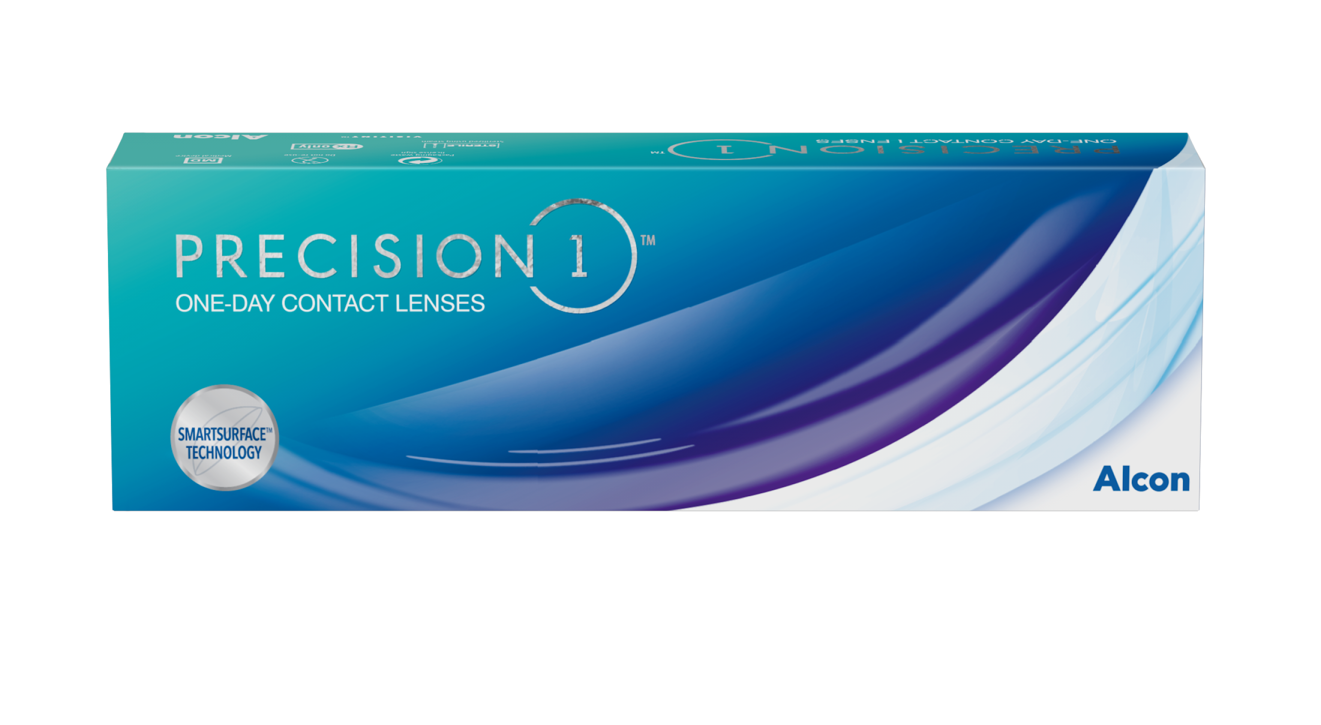 PRECISION1 contact lens pack shot