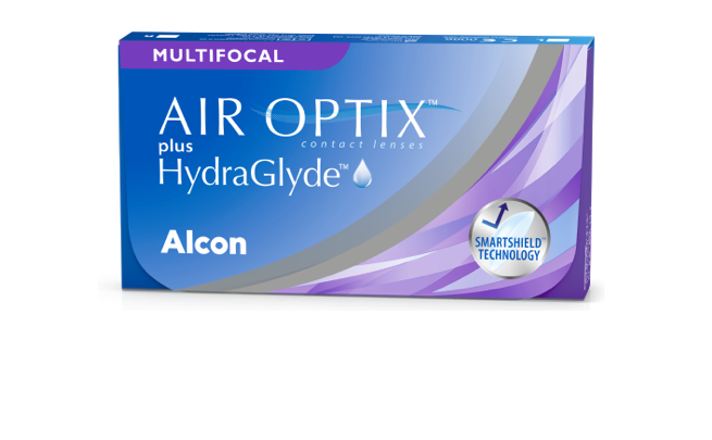 AIR OPTIX plus Hydraglyde Multifocal