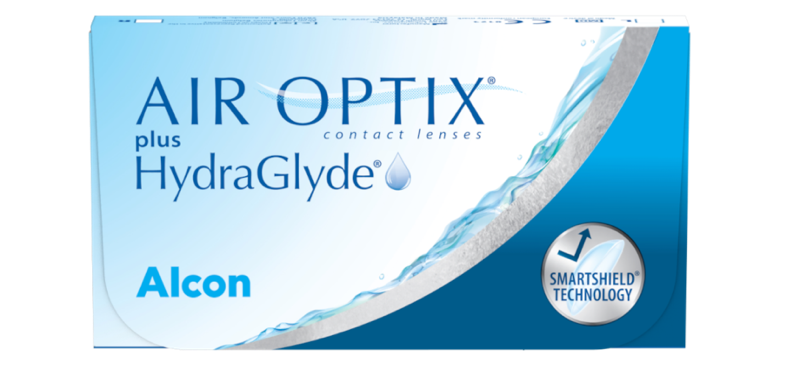 AIR OPTIX PLUS HYDRAGLYDE packshot