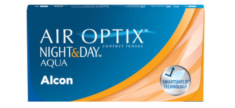 AIR OPTIX PLUS HYDRAGLYDE NIGHT & DAY AQUA packshot