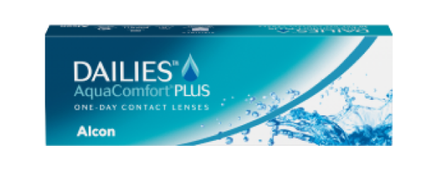 DAILIES AQUACOMFORT PLUS packshot