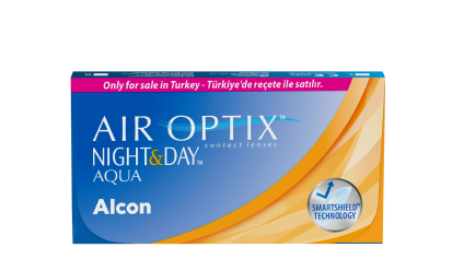 AIR OPTIX  NIGHT and DAY AQUA contact lens pack