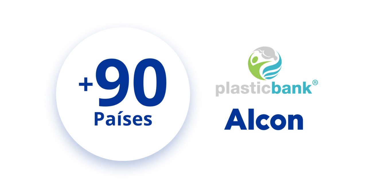 Plastic Bank and Alcon are supporting the collection of ocean-bound plastic in more than 90 countries